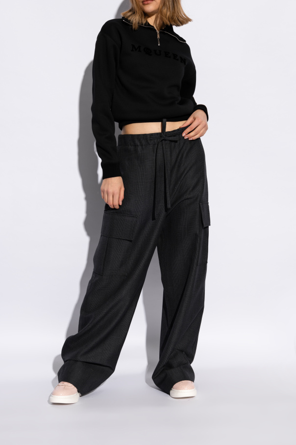 人気ブランドの新作 Różowy Buty Vitkac - McQueen Alexander `Oversized` sportowe アウター